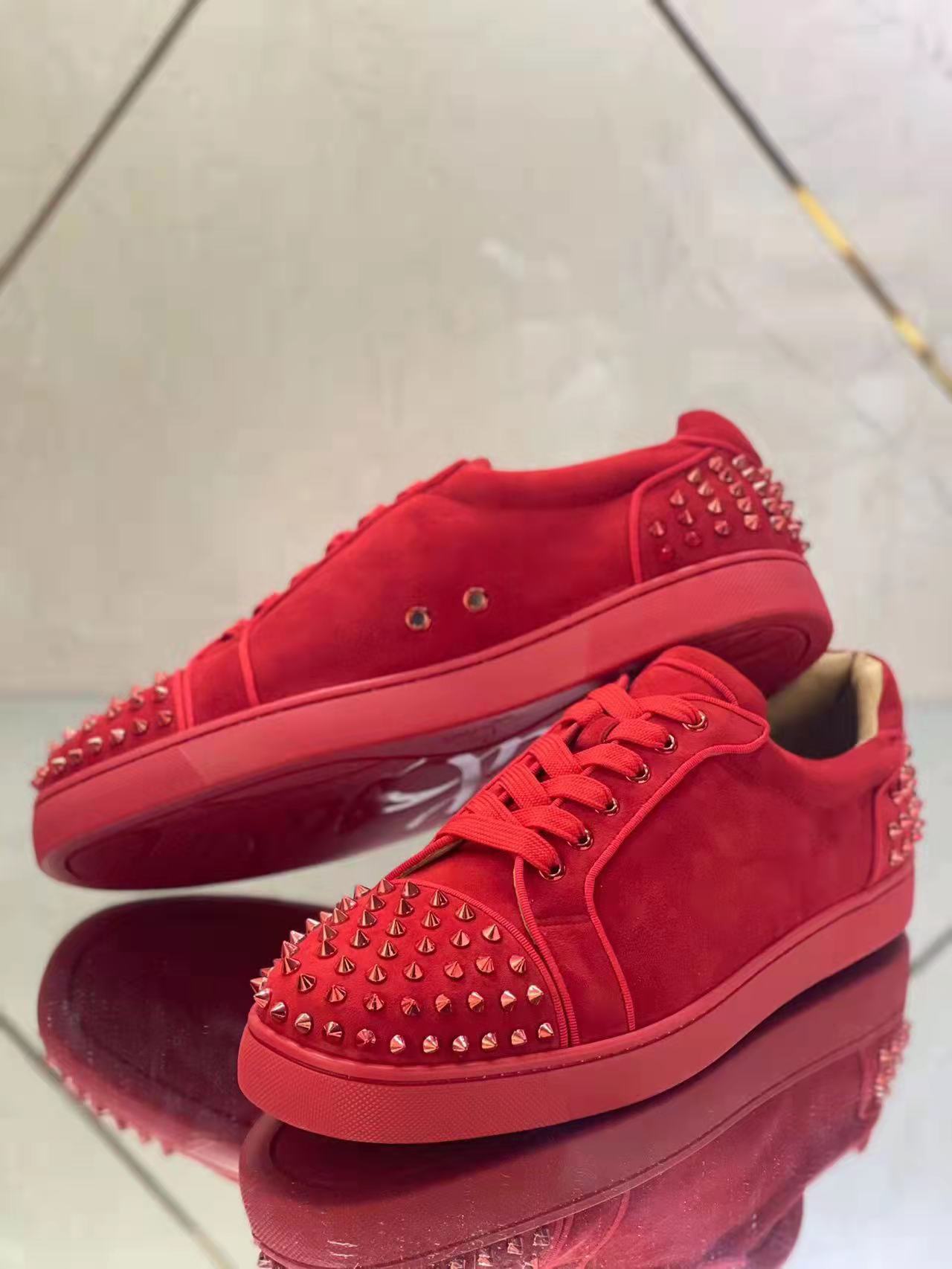 Christian Louboutin Seavaste 2 Orlato Flat Red