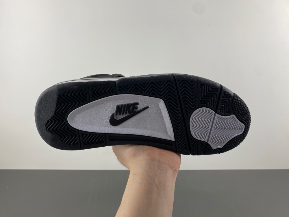 Air Jordan 4 Brick by Brick Black Edition