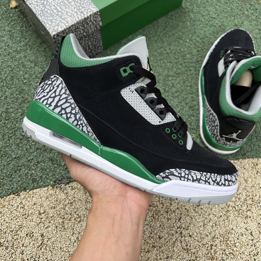 Air Jordan 3 Retro Pine Green