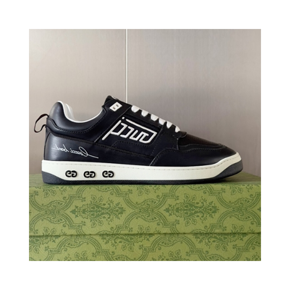 Gucci Black Mid Sneaker – GCC164