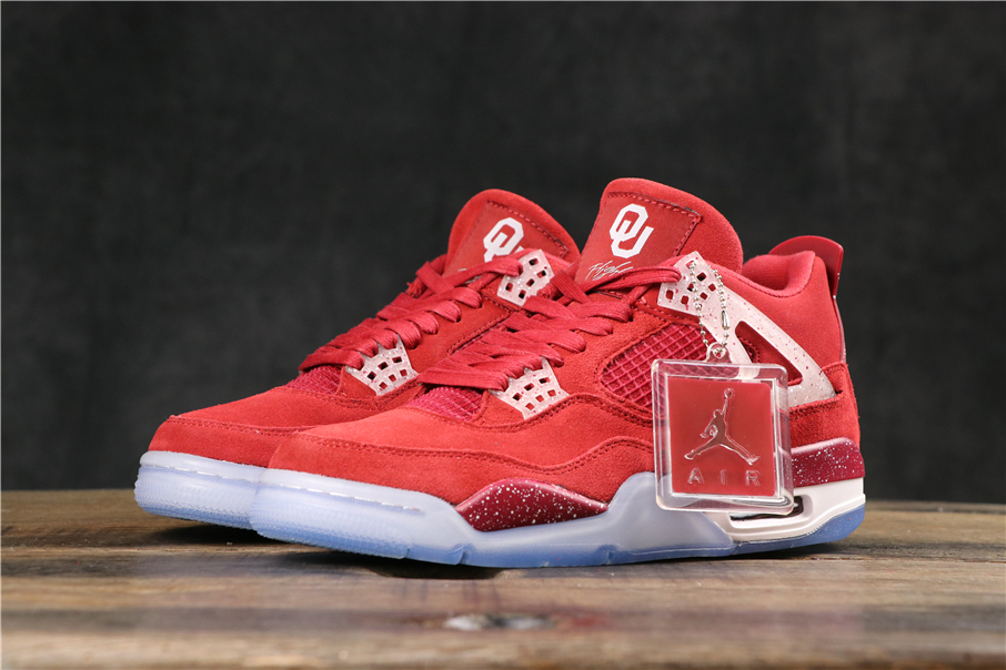 Air Jordan 4 Retro Oklahoma Sooners