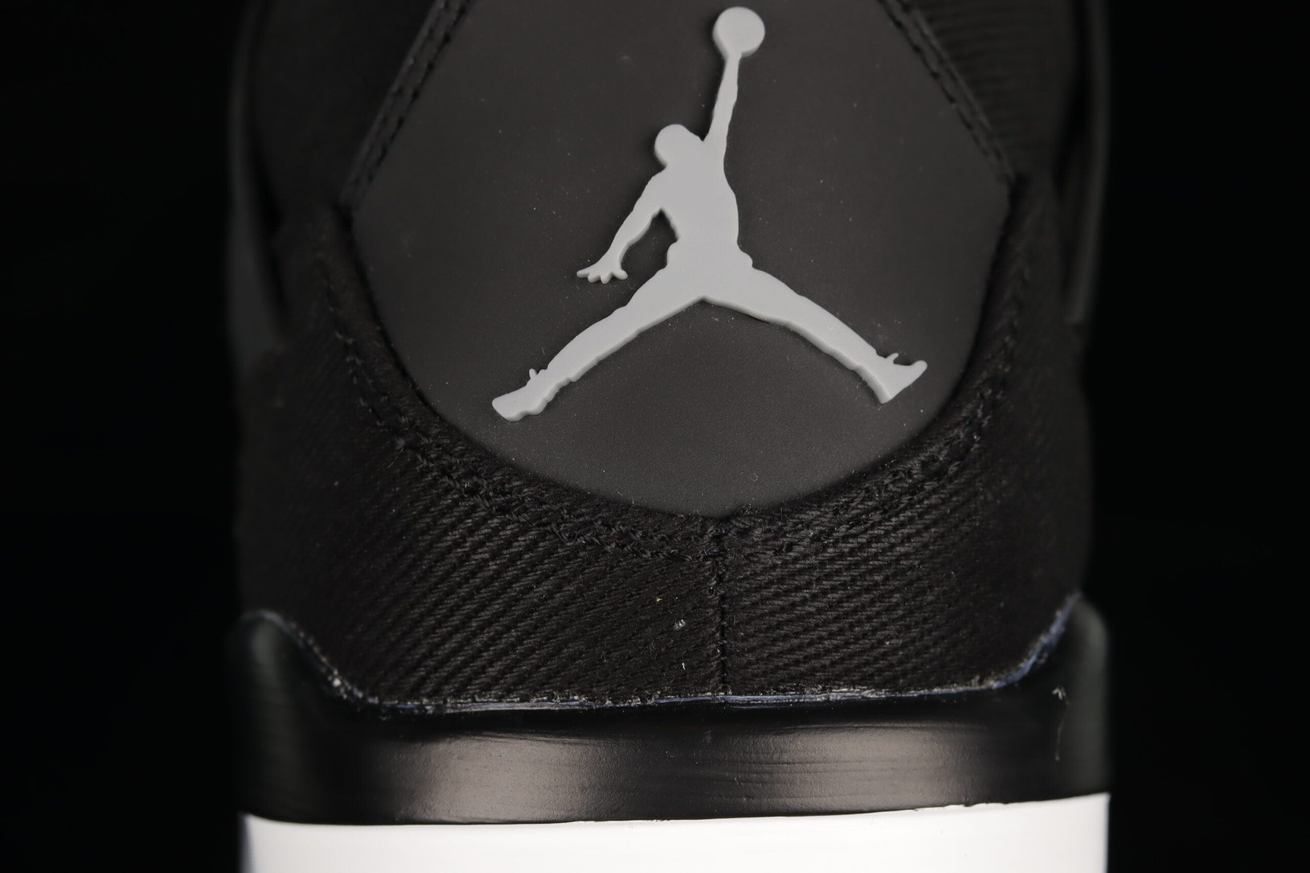 Air Jordan 4 Black Canvas