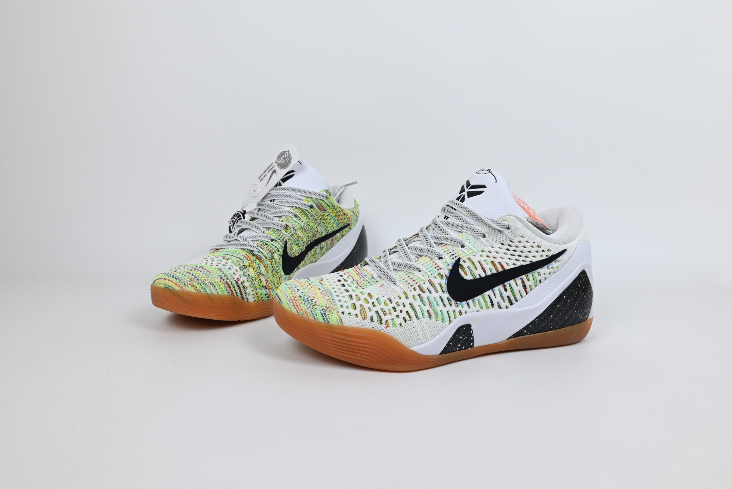 Nike Kobe 9 Elite Premium Low HTM Milan White Multi-Color