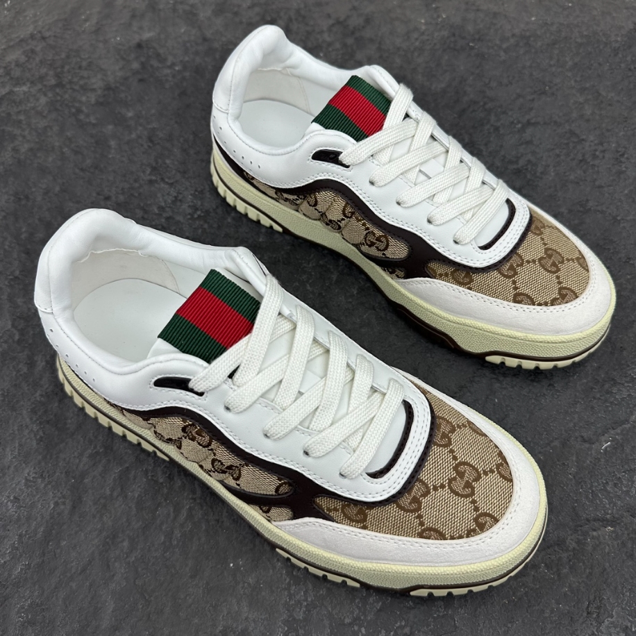 Gucci Re-Web Sneaker ‘GG Canvas – Beige Ebony’ – GCC157