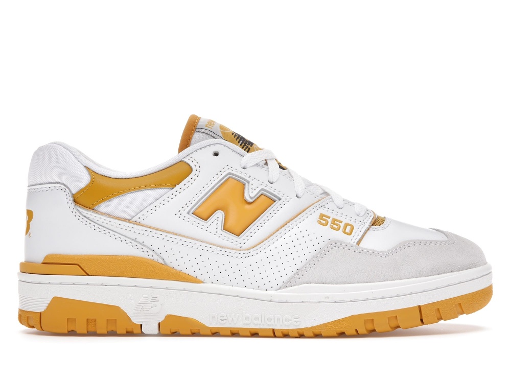 New Balance 550, Sea Salt Varsity Gold