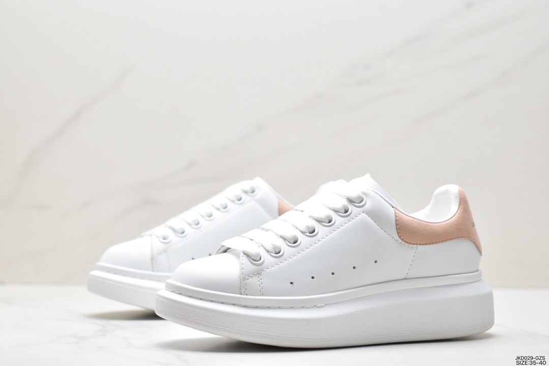 ALEXANDER MCQUEEN OVERSIZED LEATHER SNEAKERS