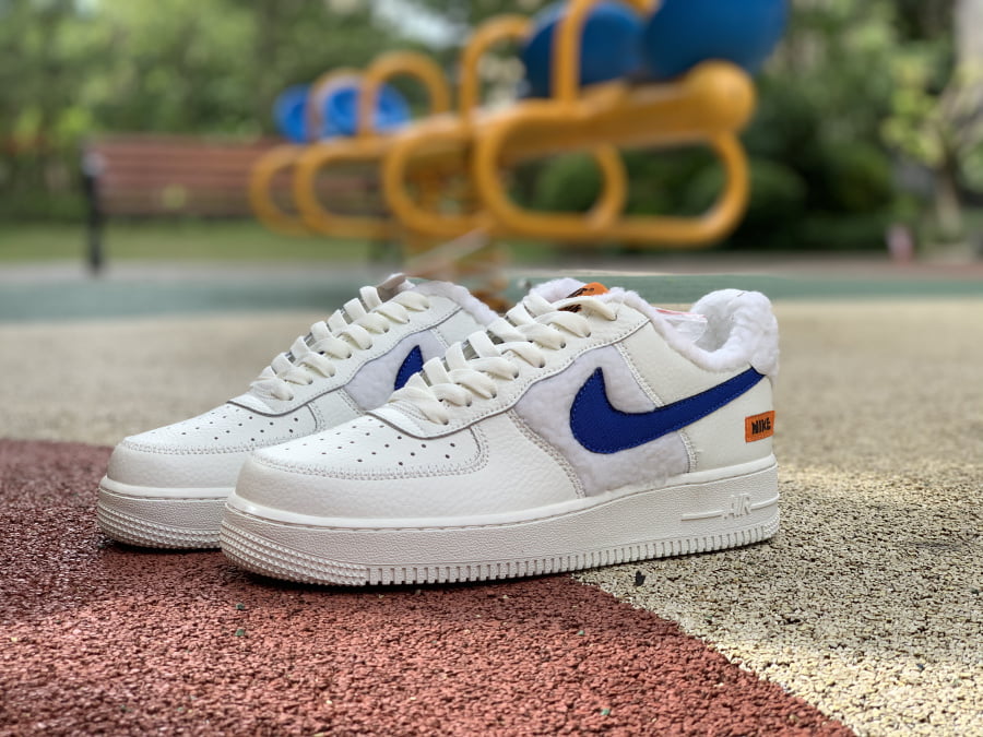 Nike Air Force 1 Low Sherpa Fleece White