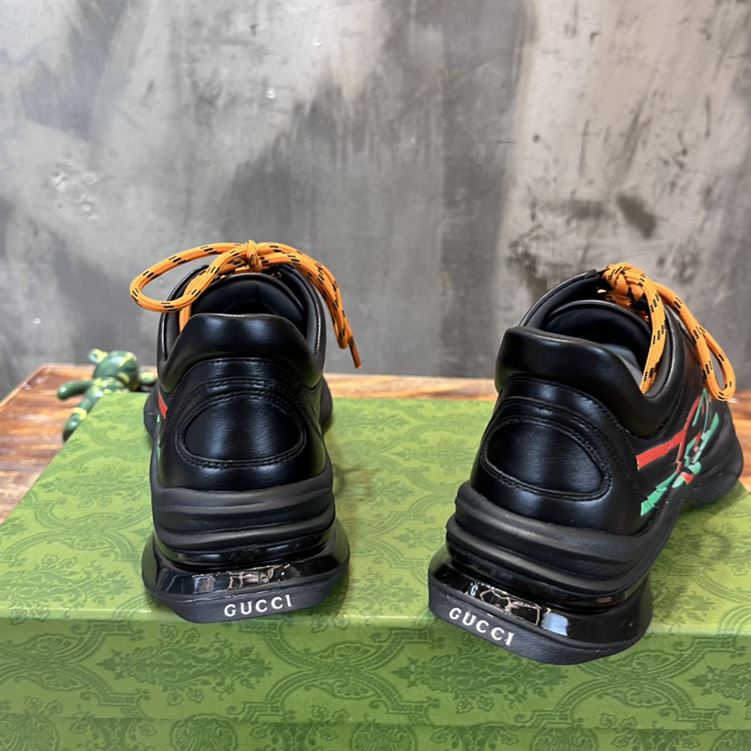GUCCI RUN SIDE-STRIPE SNEAKERS – GCC095