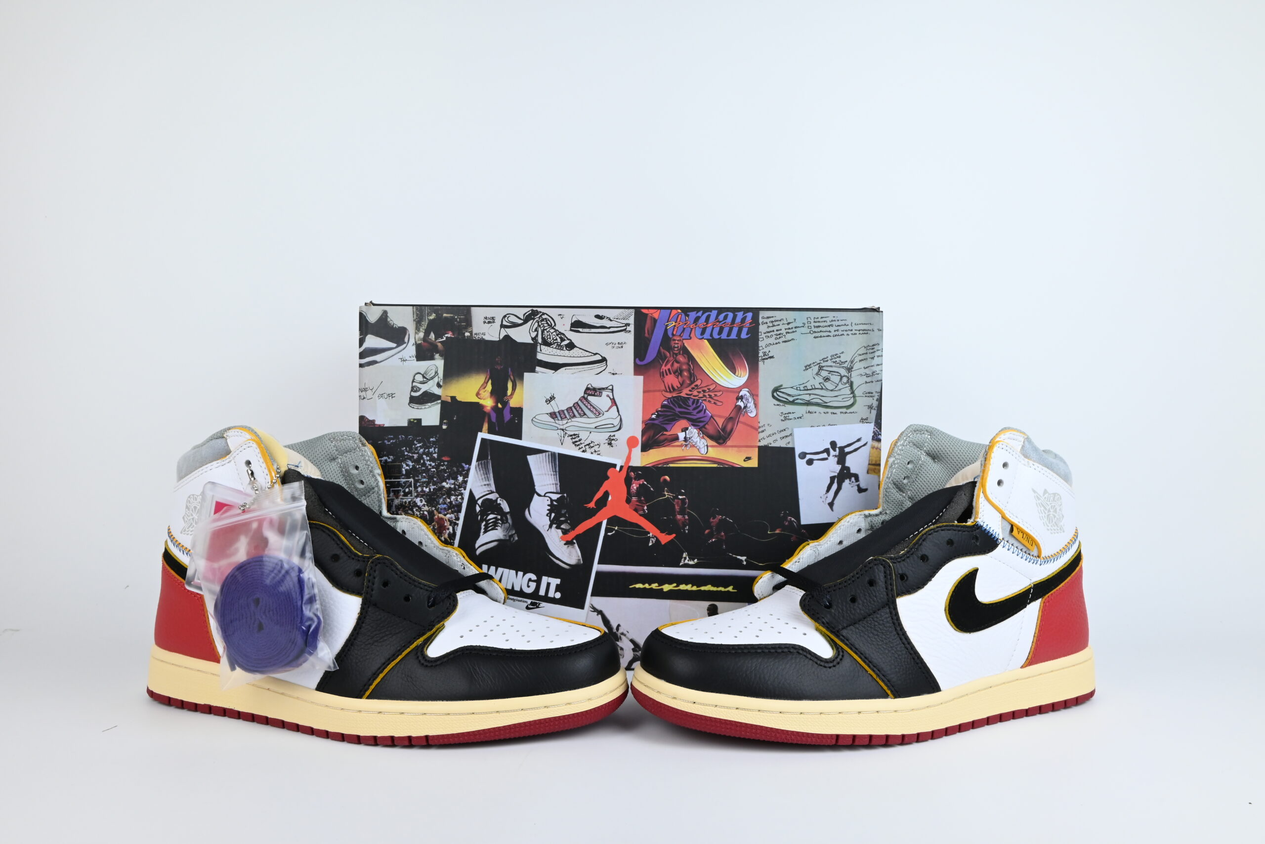 Air Jordan 1 Retro High Union Los Angeles Black Toe