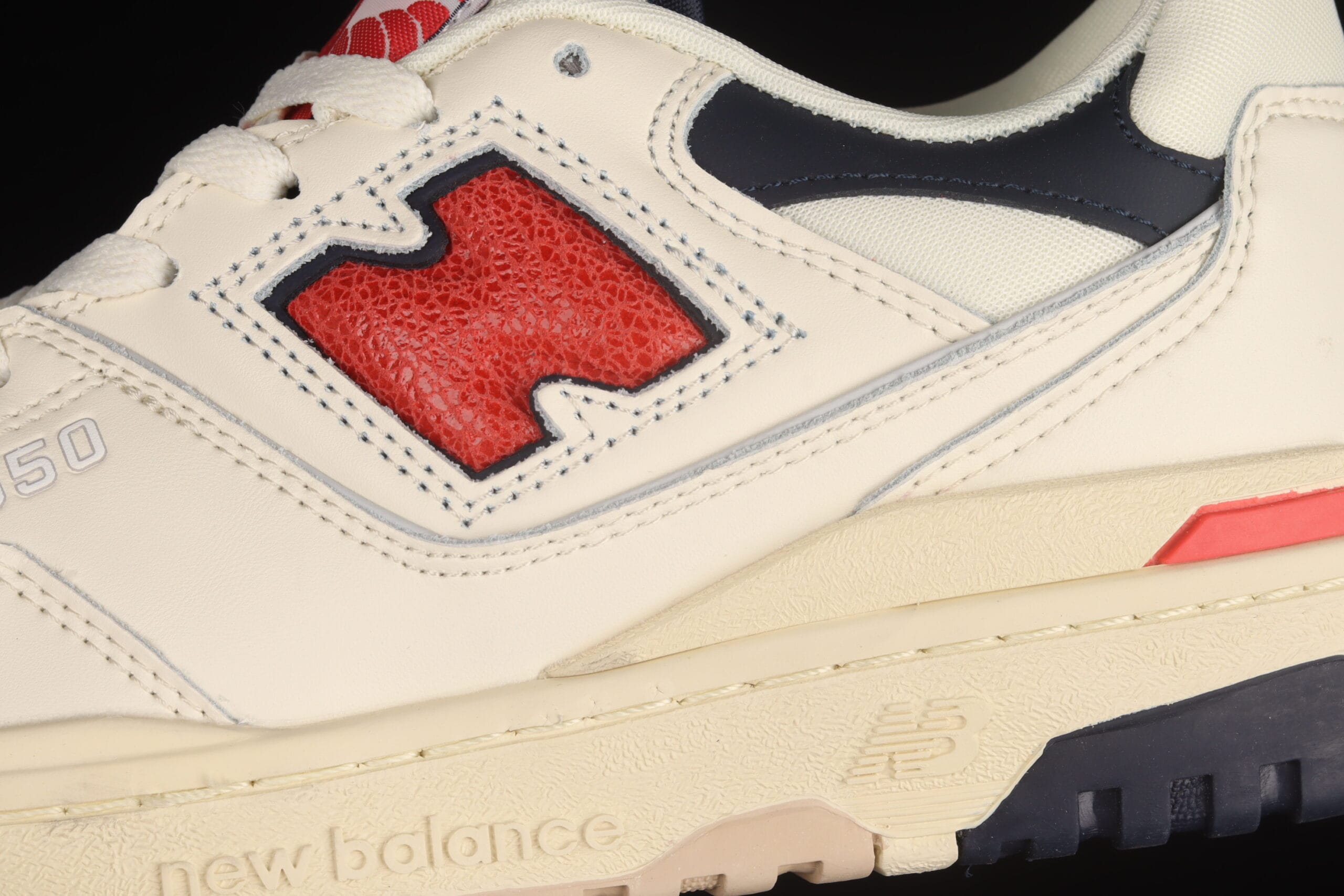 New Balance 550, Aime Leon Dore White Navy Red