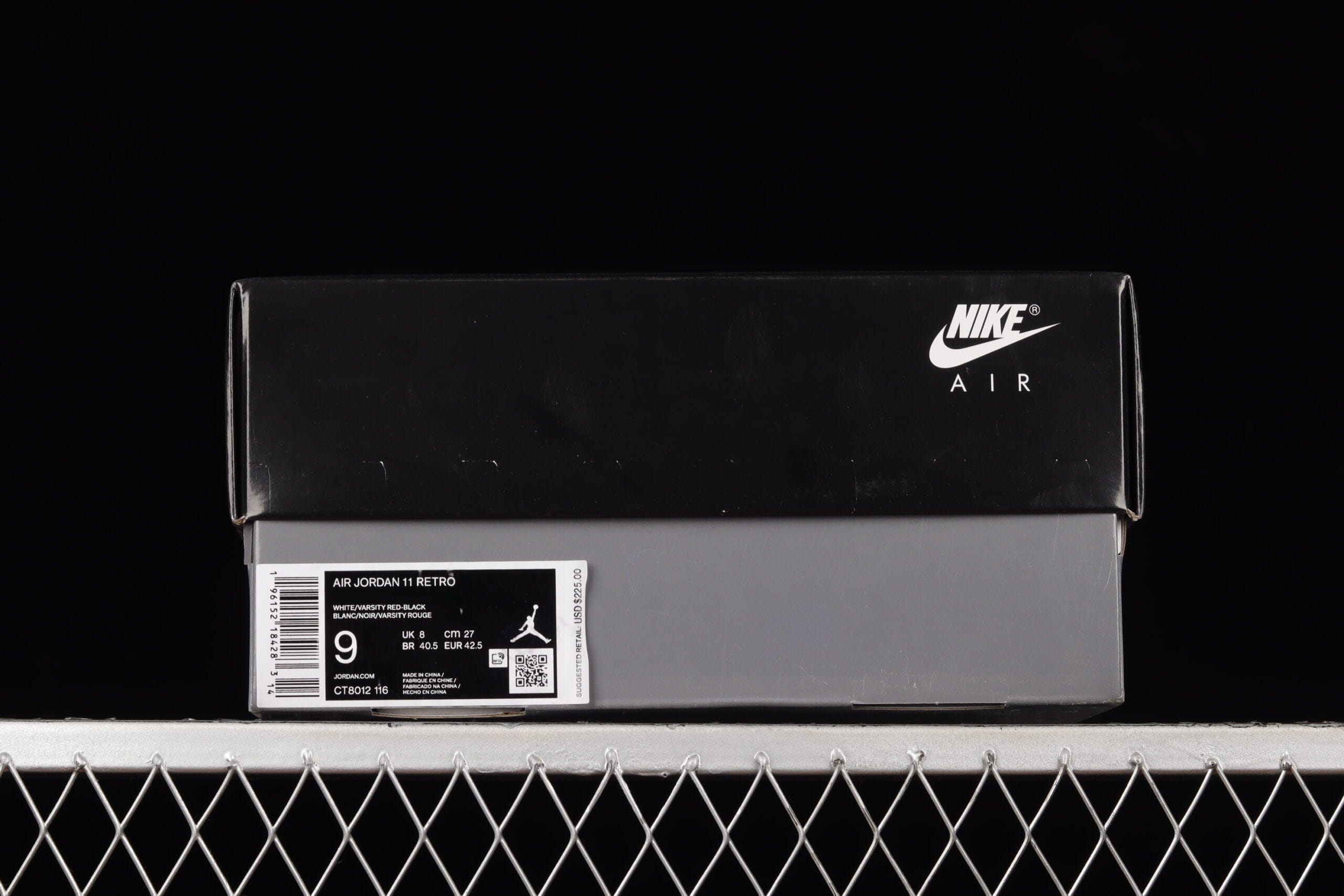 Air Jordan 11 Cherry-White-Varsity Red-Black