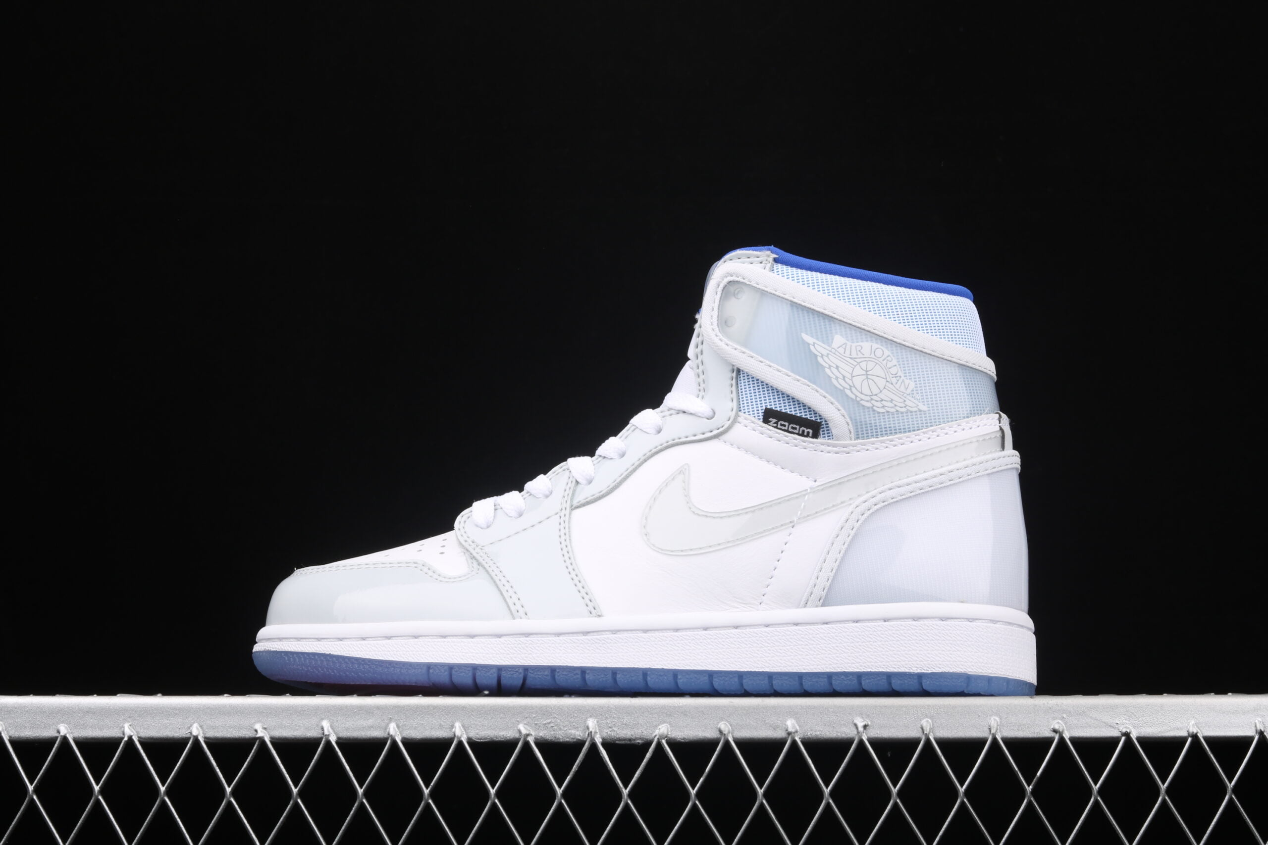 Jordan 1 Retro High, Zoom White Racer Blue