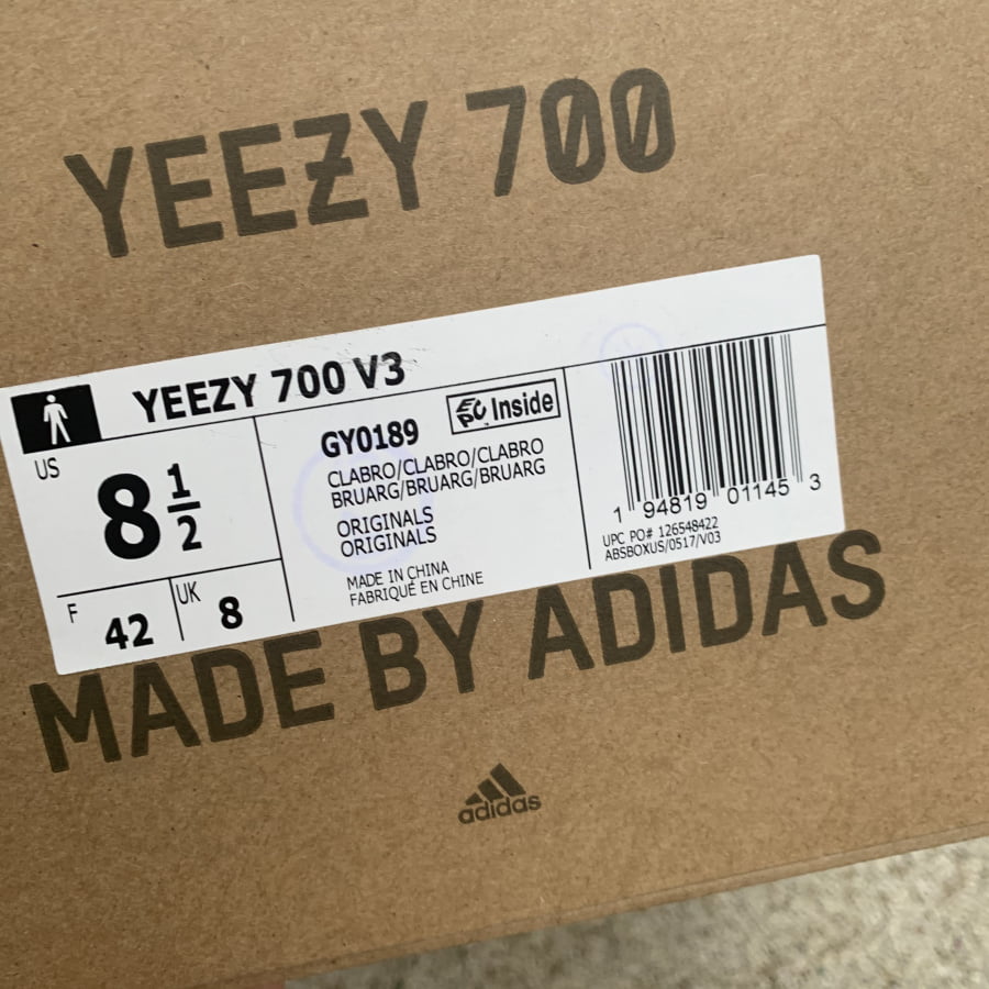 adidas Yeezy 700 V3 Clay Brown