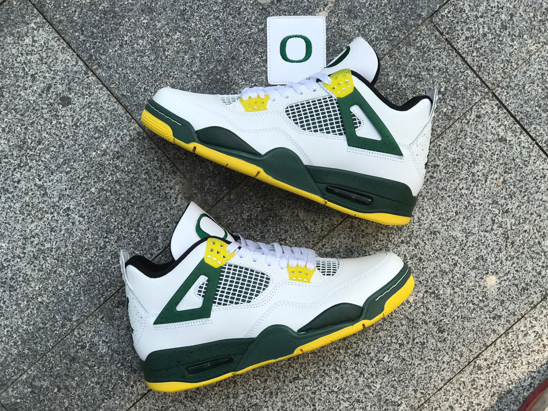 Jordan 4 Retro Oregon Ducks Duckman