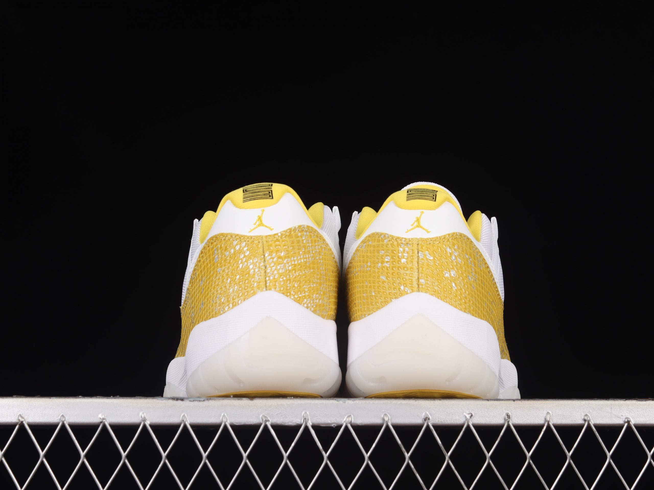Air Jordan 11 Low Yellow Snakeskin