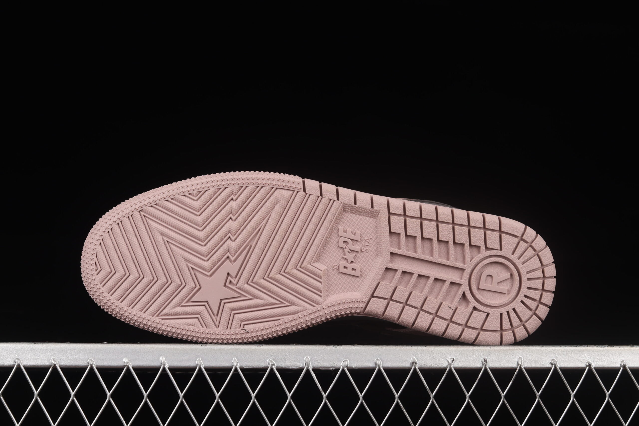 A Bathing Ape Bape SK8 STA Black Powder