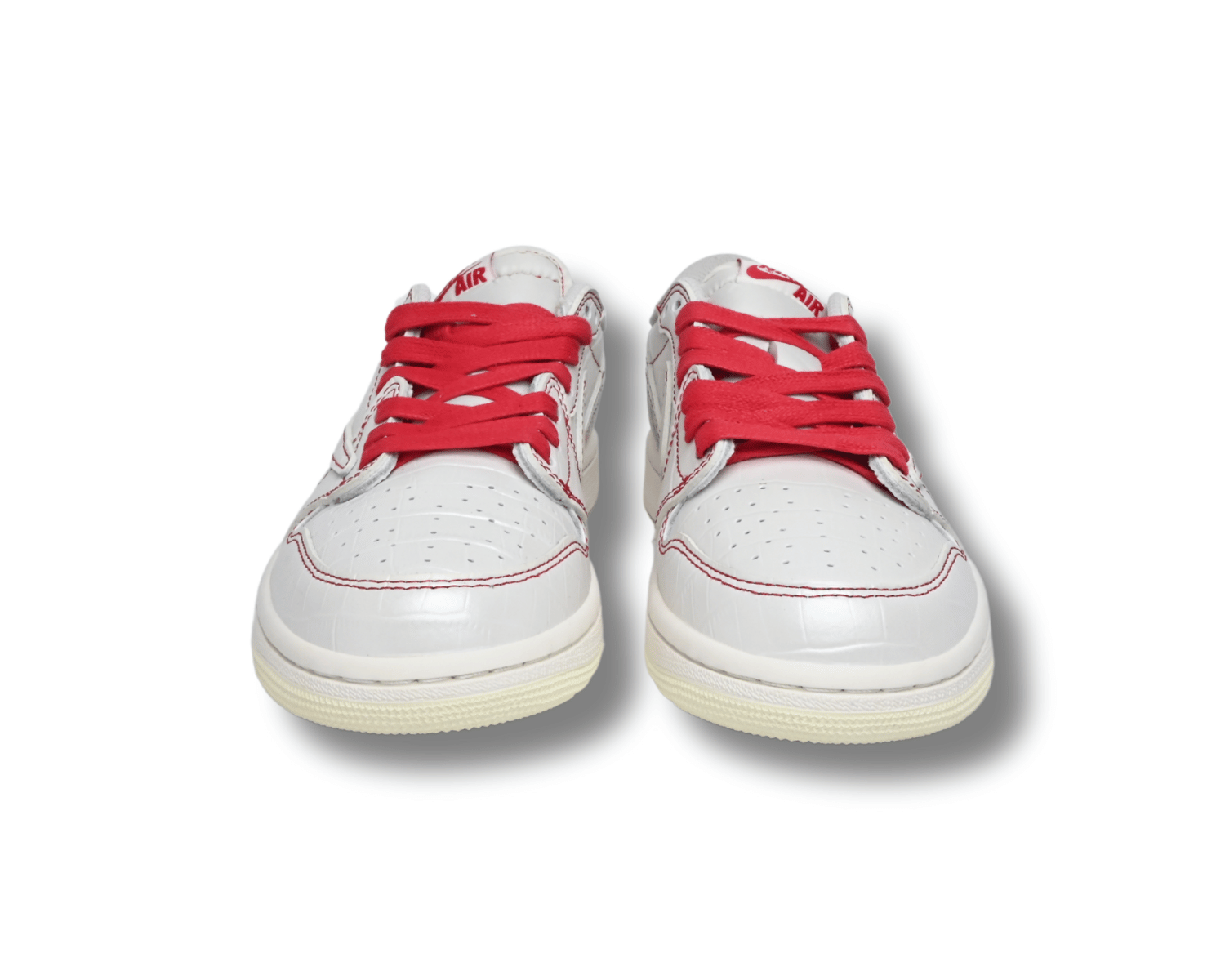 Travis Scott Jordan 1 Low Red/white Custom