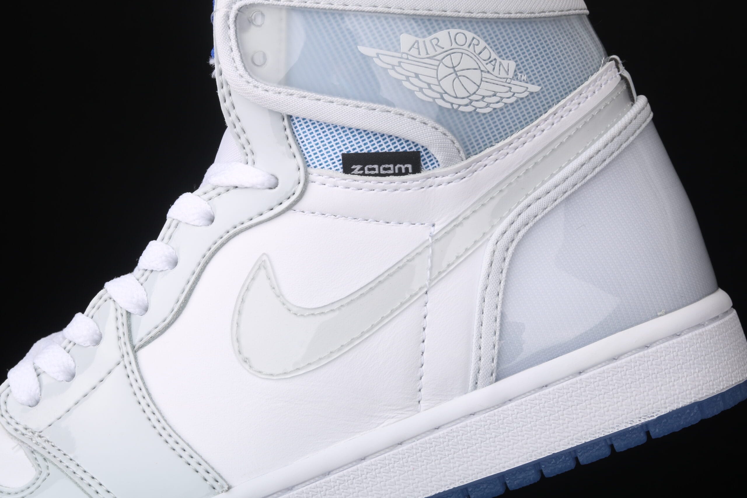 Jordan 1 Retro High, Zoom White Racer Blue