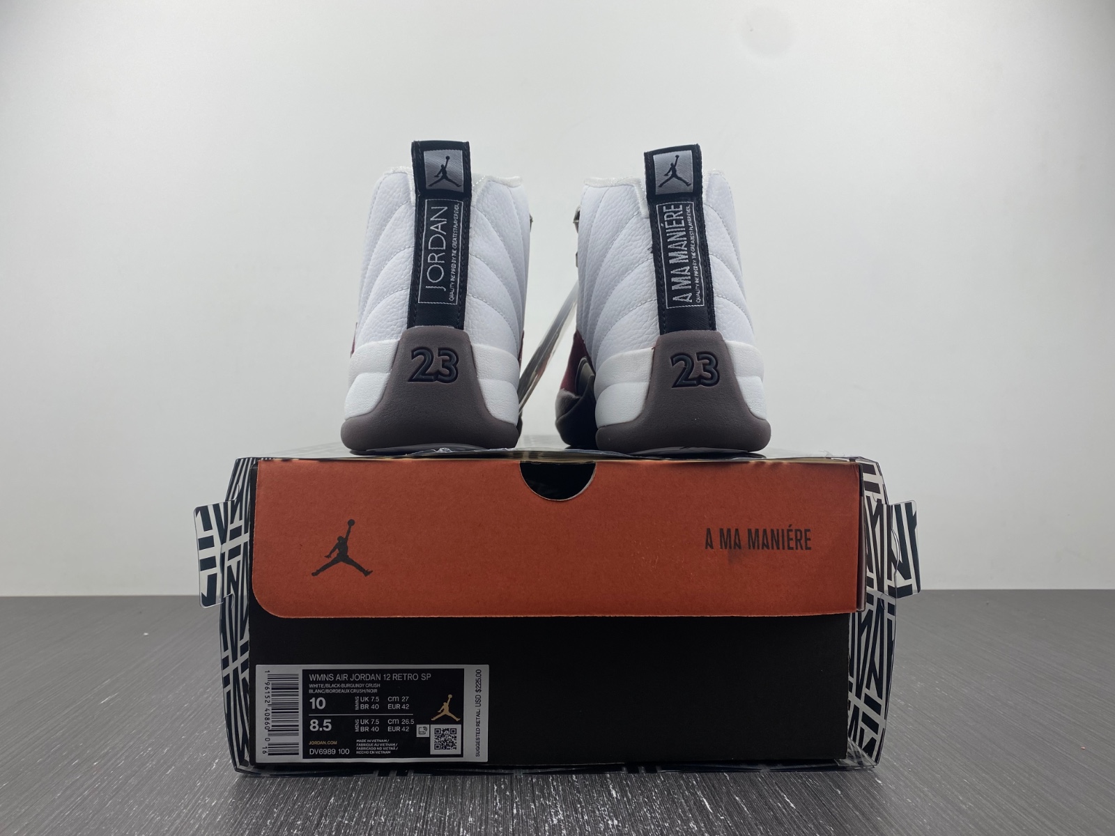 Air Jordan 12 Retro SP A Ma Maniére White