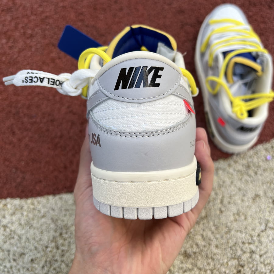 Off White Nike Dunk Low Lot 27