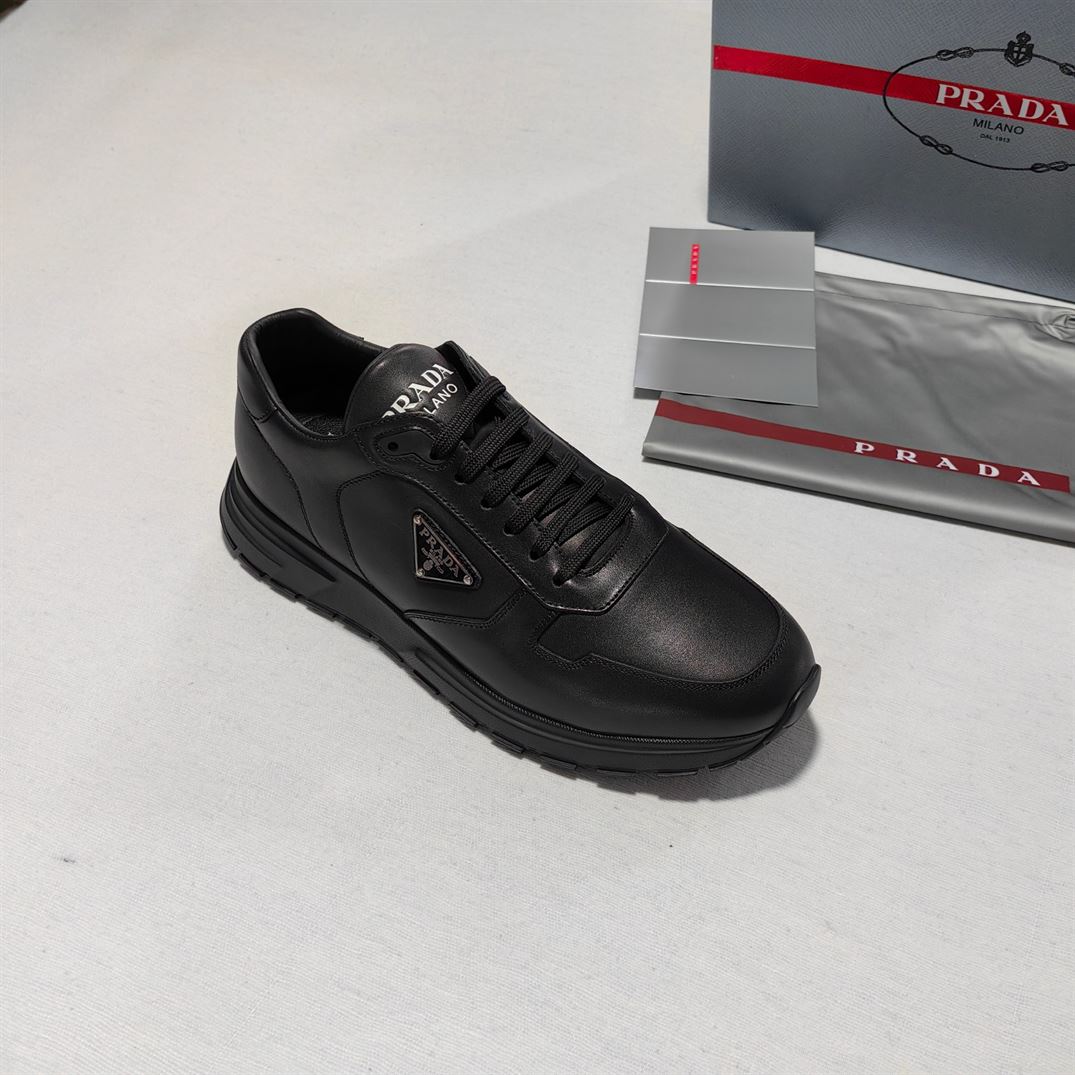 PRADA LEATHER SNEAKERS – PRS072