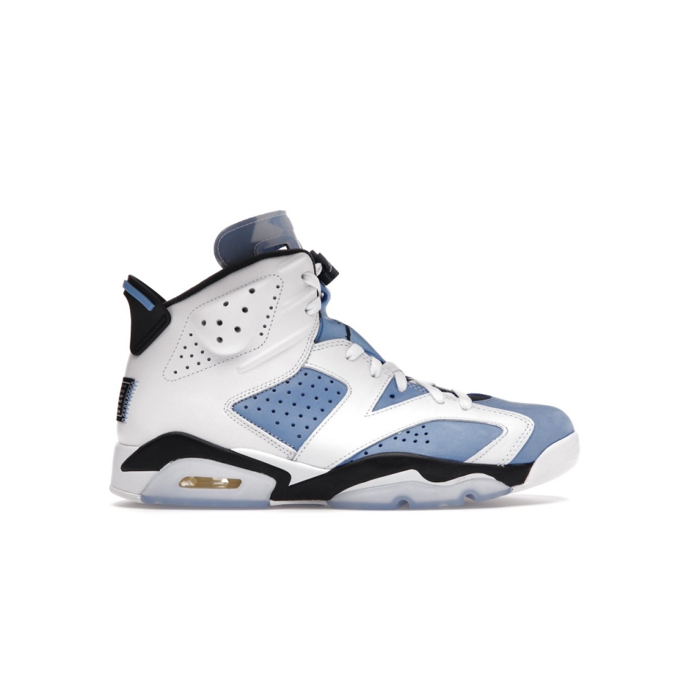Air Jordan 6 Retro UNC White
