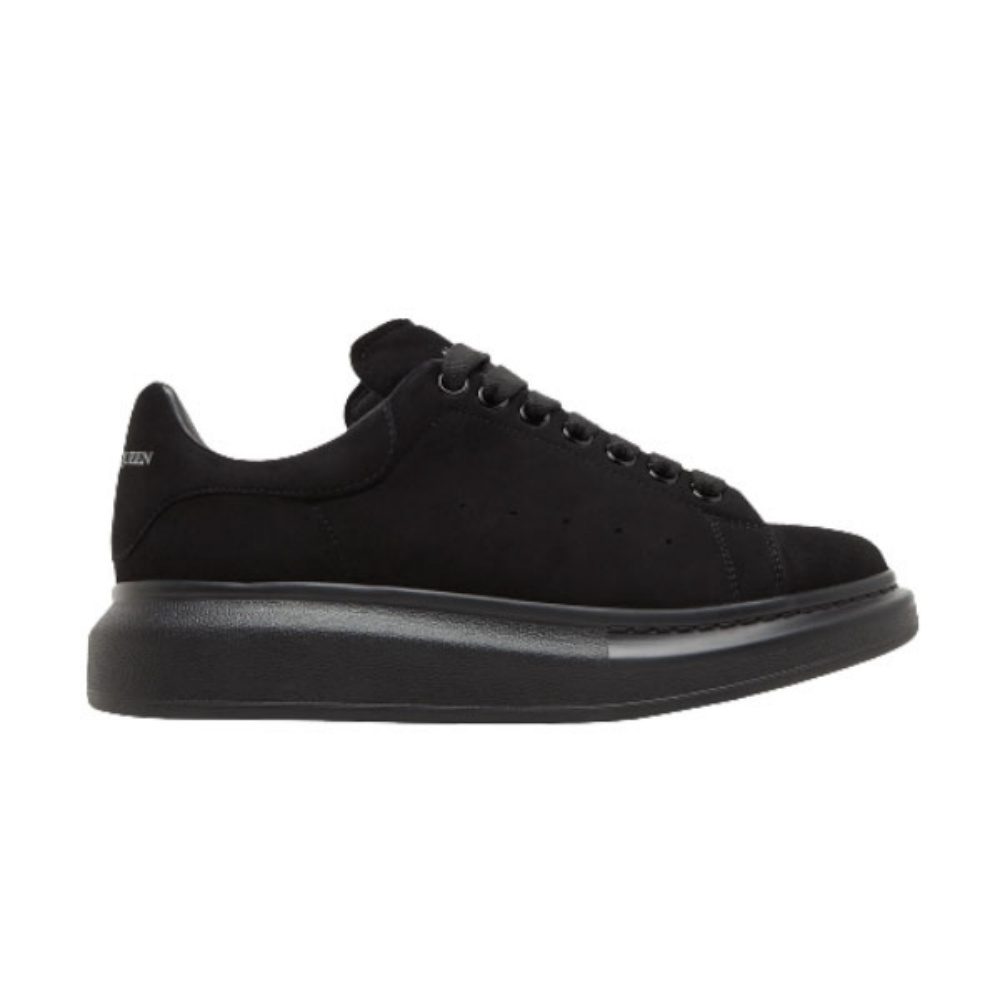ALEXANDER MCQUEEN OVERSIZED SNEAKER BLACK SUEDE – ALD016