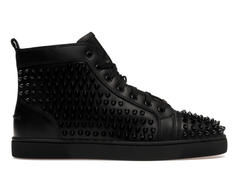Christian Louboutin Spikes High Top Black