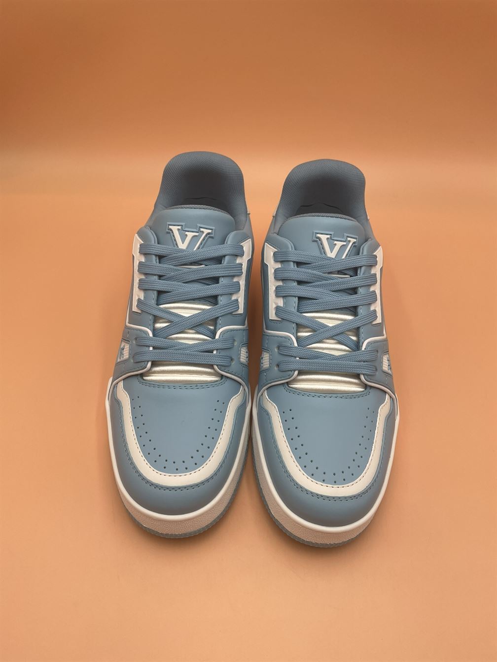 LOUIS VUITTON TRAINER SNEAKER BLUE – LVS125