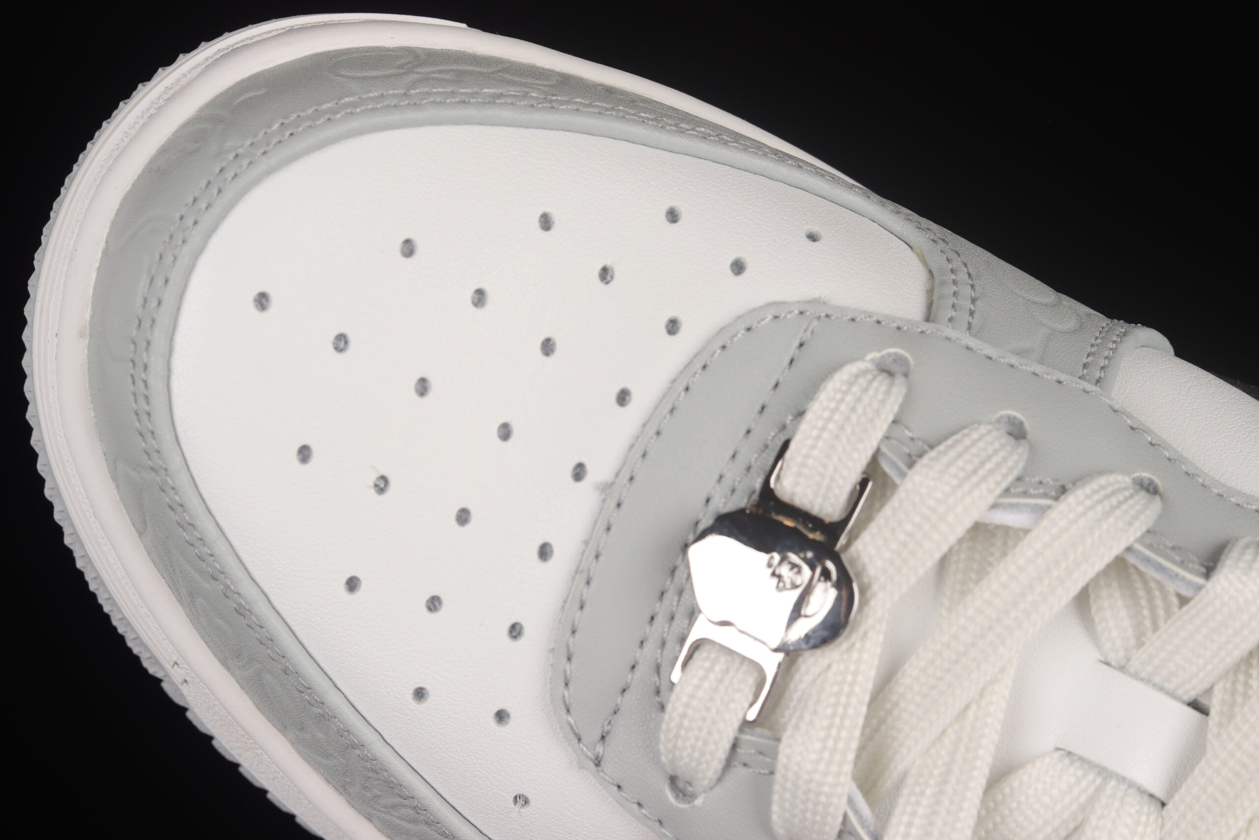 A Bathing Ape Bape STA Low Grey Black