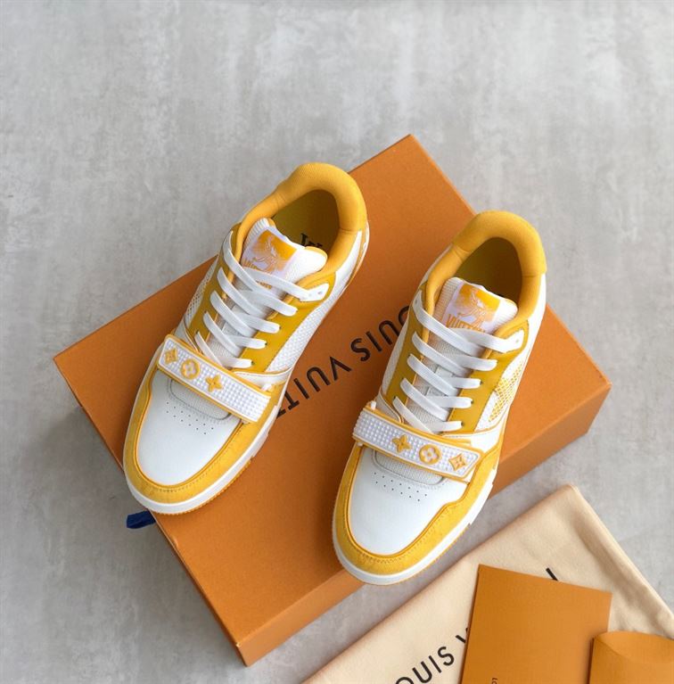 LOUIS VUITTON TRAINER SNEAKER YELLOW – LVS020