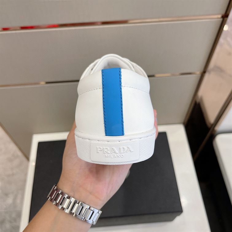 PRADA BRUSHED LEATHER SNEAKERS – PRS012