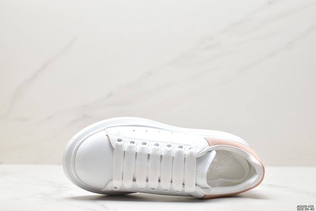 ALEXANDER MCQUEEN OVERSIZED LEATHER SNEAKERS