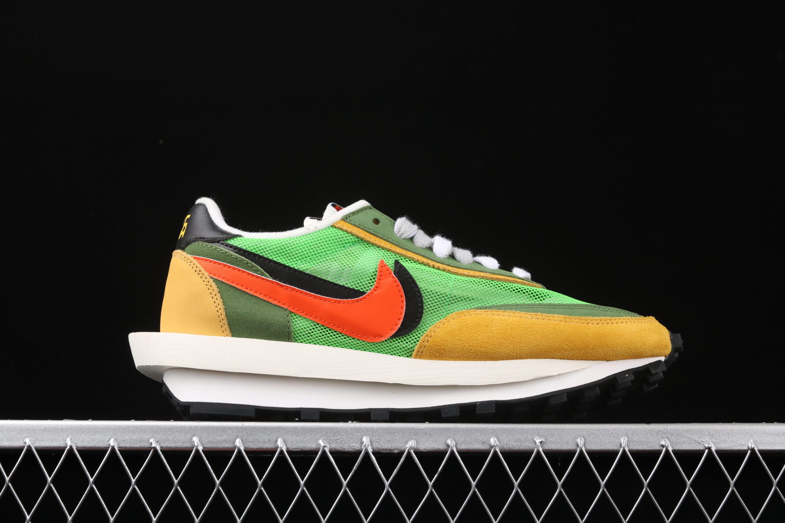 Sacai x Nk LVD Waffle Daybreak, Green Multi