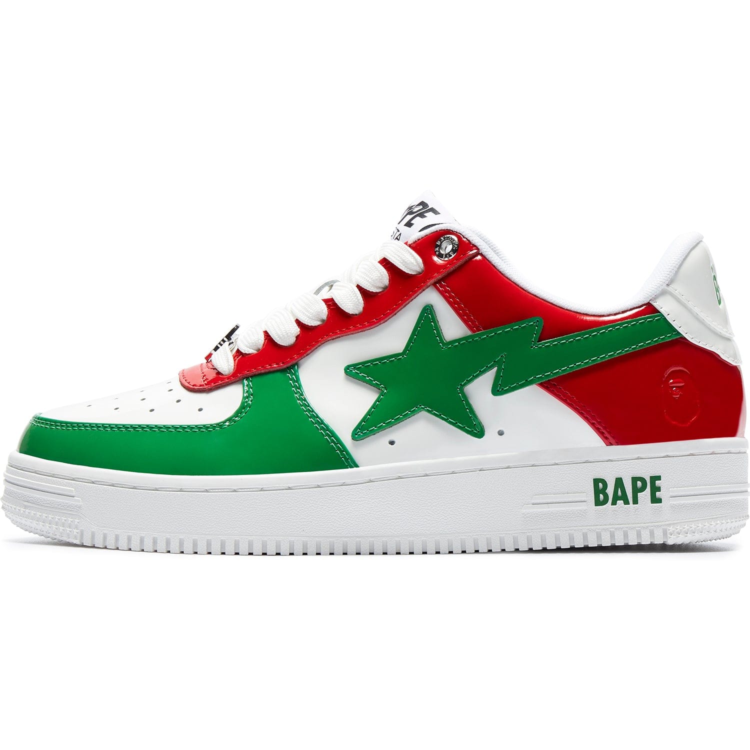 A Bathing Ape Bape Sta Green Red