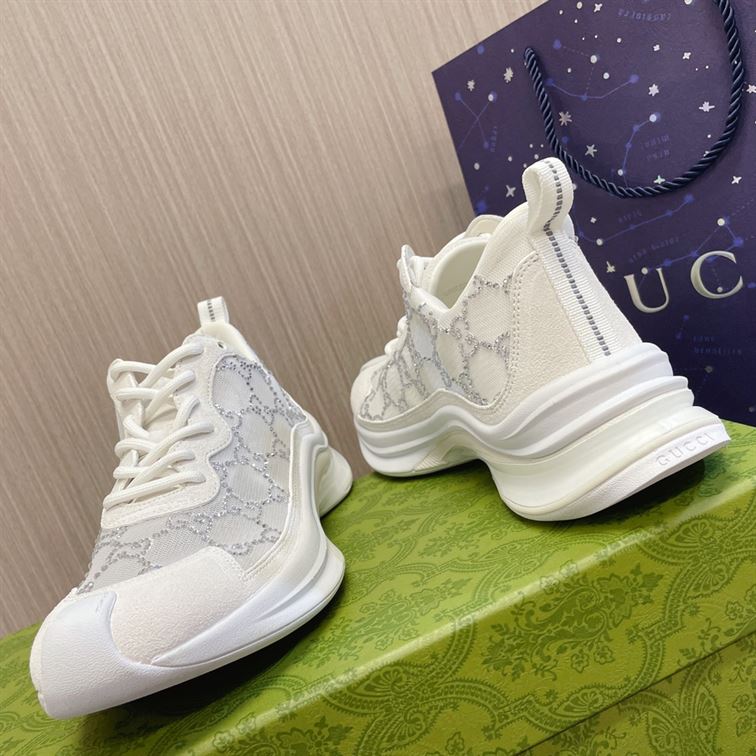 GUCCI RUN GG CRYSTAL SNEAKER – GCC014