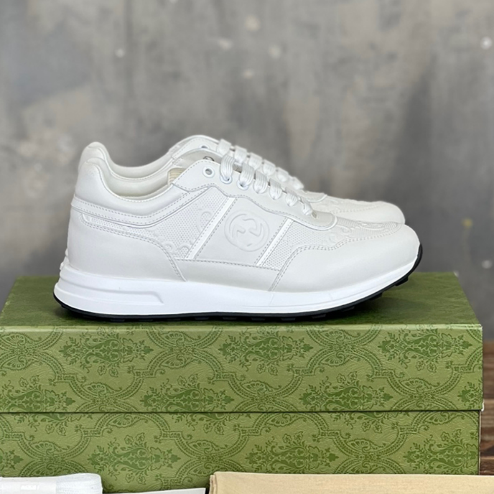 Gucci White Mid Sneaker – GCC165