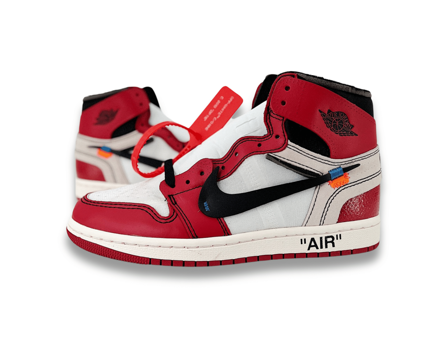 Off White x Air Jordan 1 Chicago Red