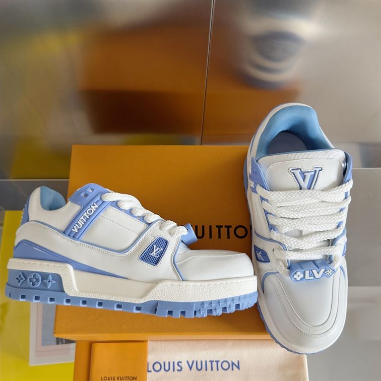 LOUIS VUITTON LV TRAINER MAXI SNEAKER CIEL – LVS200