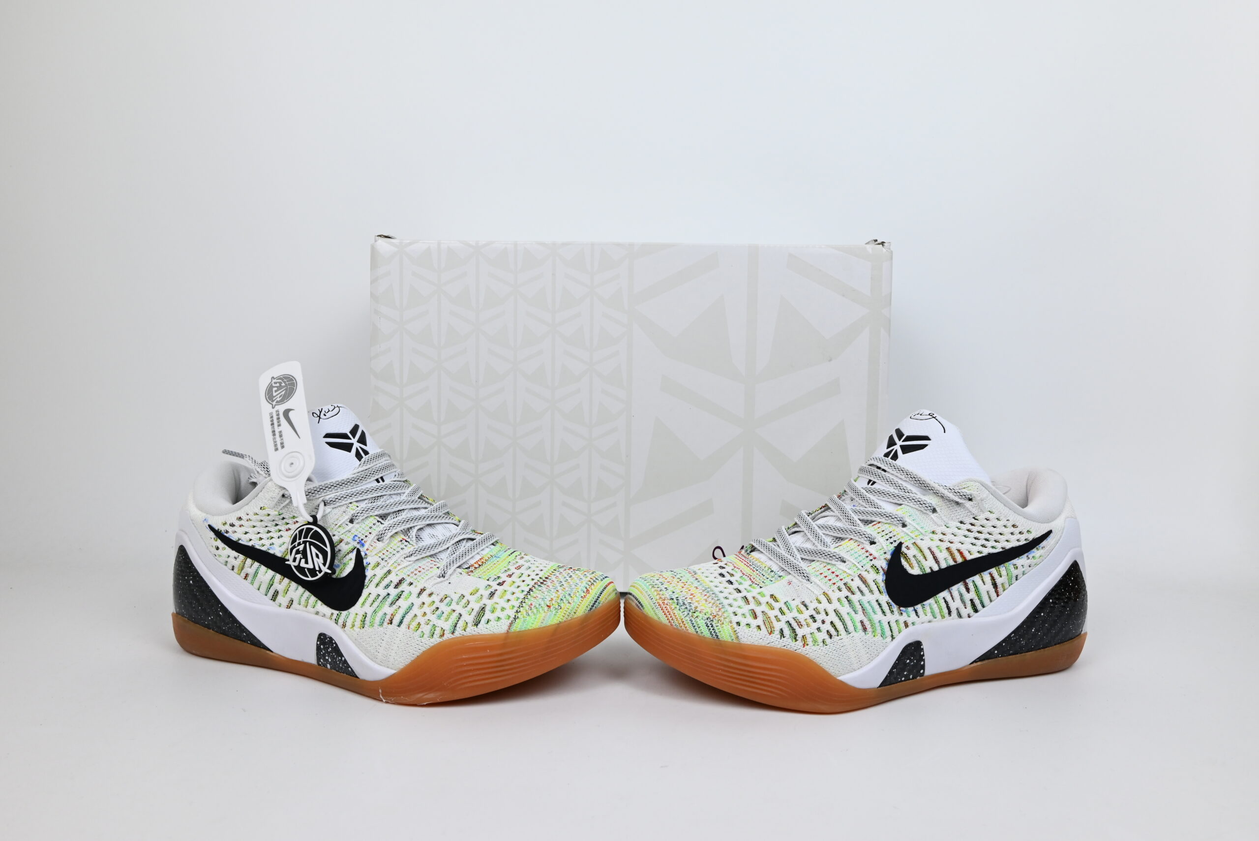 Nike Kobe 9 Elite Premium Low HTM Milan White Multi-Color