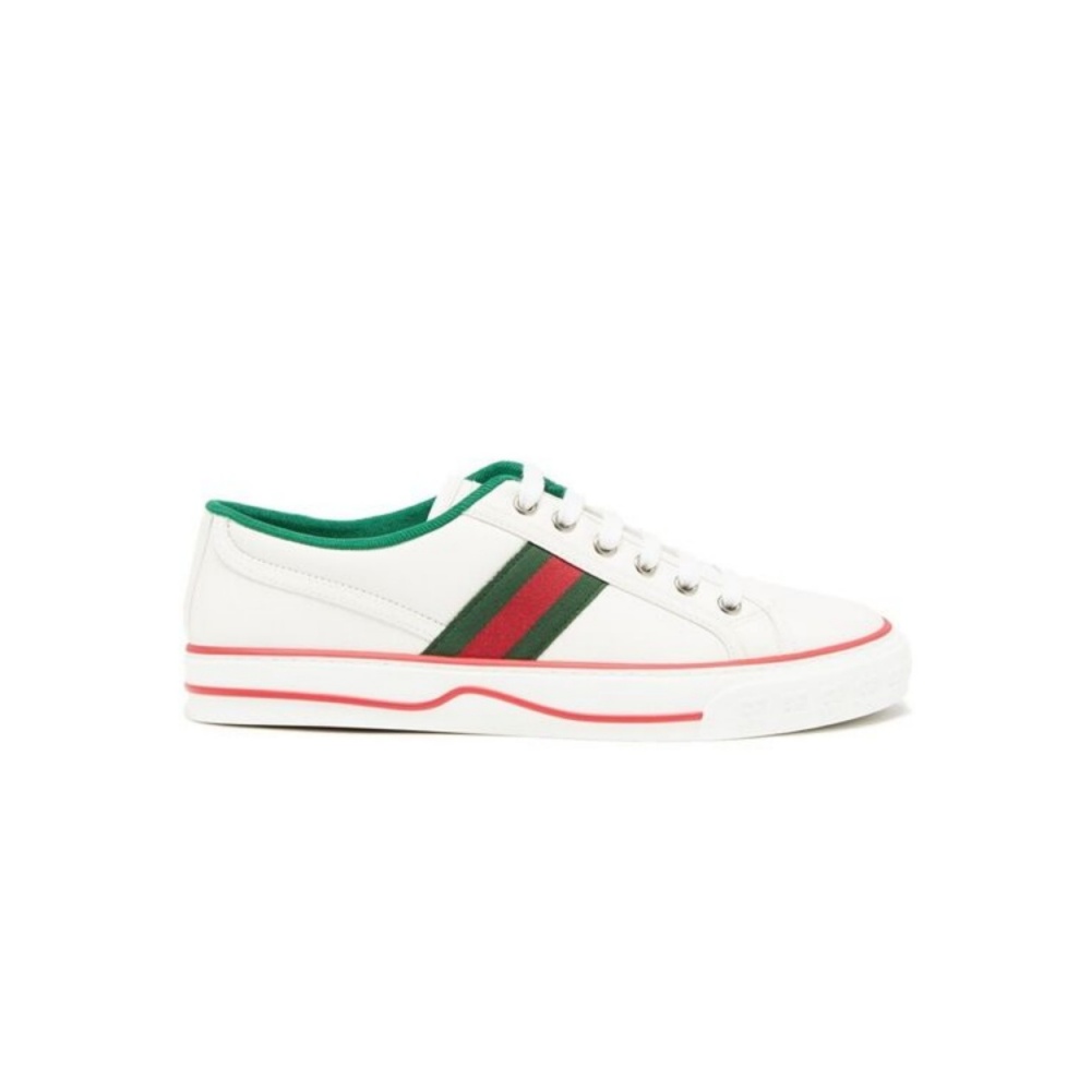 GUCCI TENNIS 1977 SNEAKER IN WHITE LEATHER – GCC060