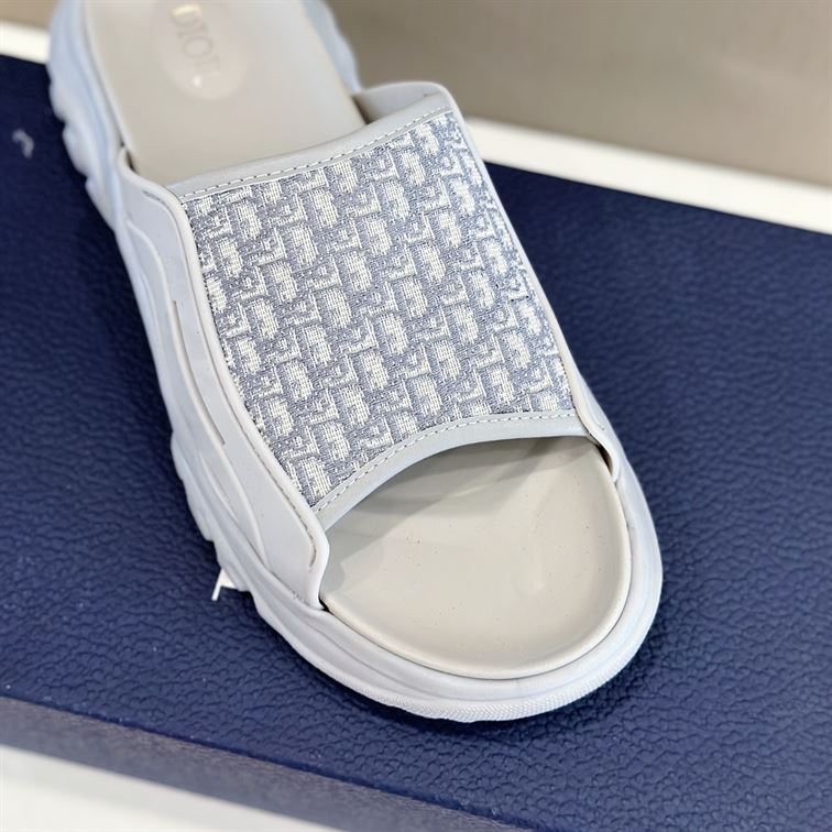 DIOR H-TOWN SANDAL GRAY RUBBER – DS003