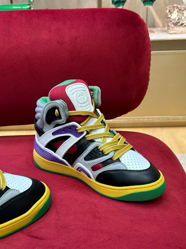 GUCCI BASKET HIGH-TOP SNEAKERS – GCC083
