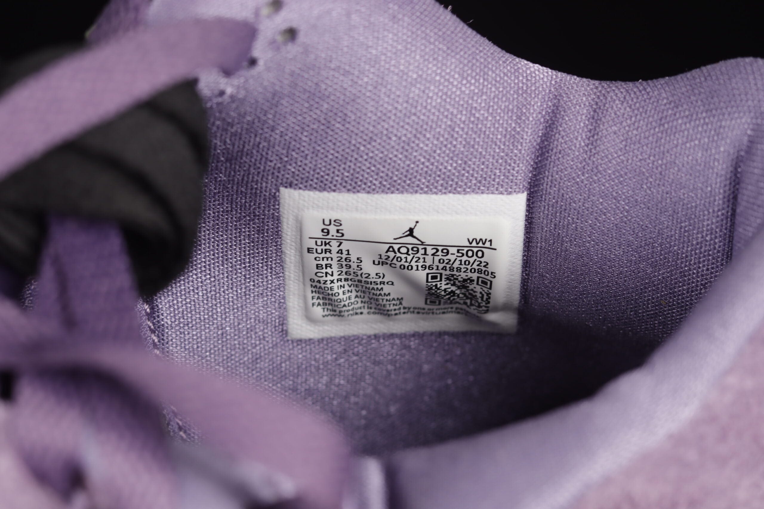 Jordan 4 Canyon Purple