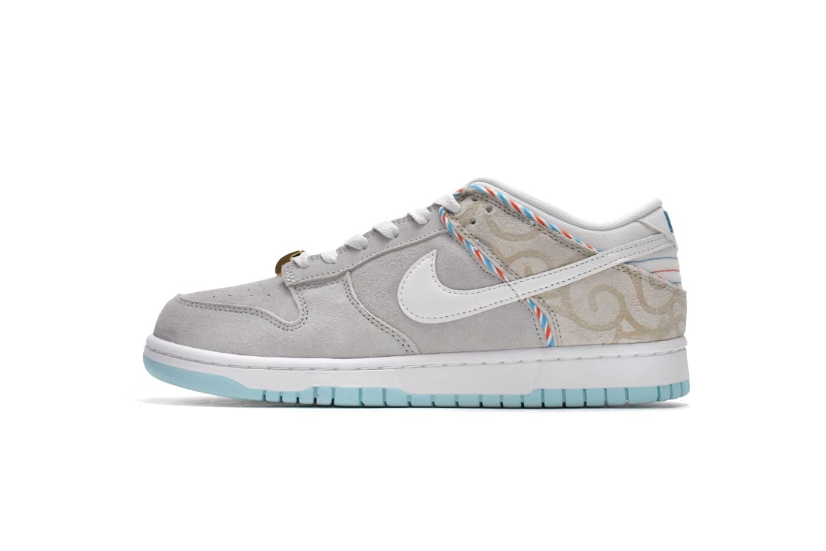Nike Dunk Low SE Barber Shop Grey