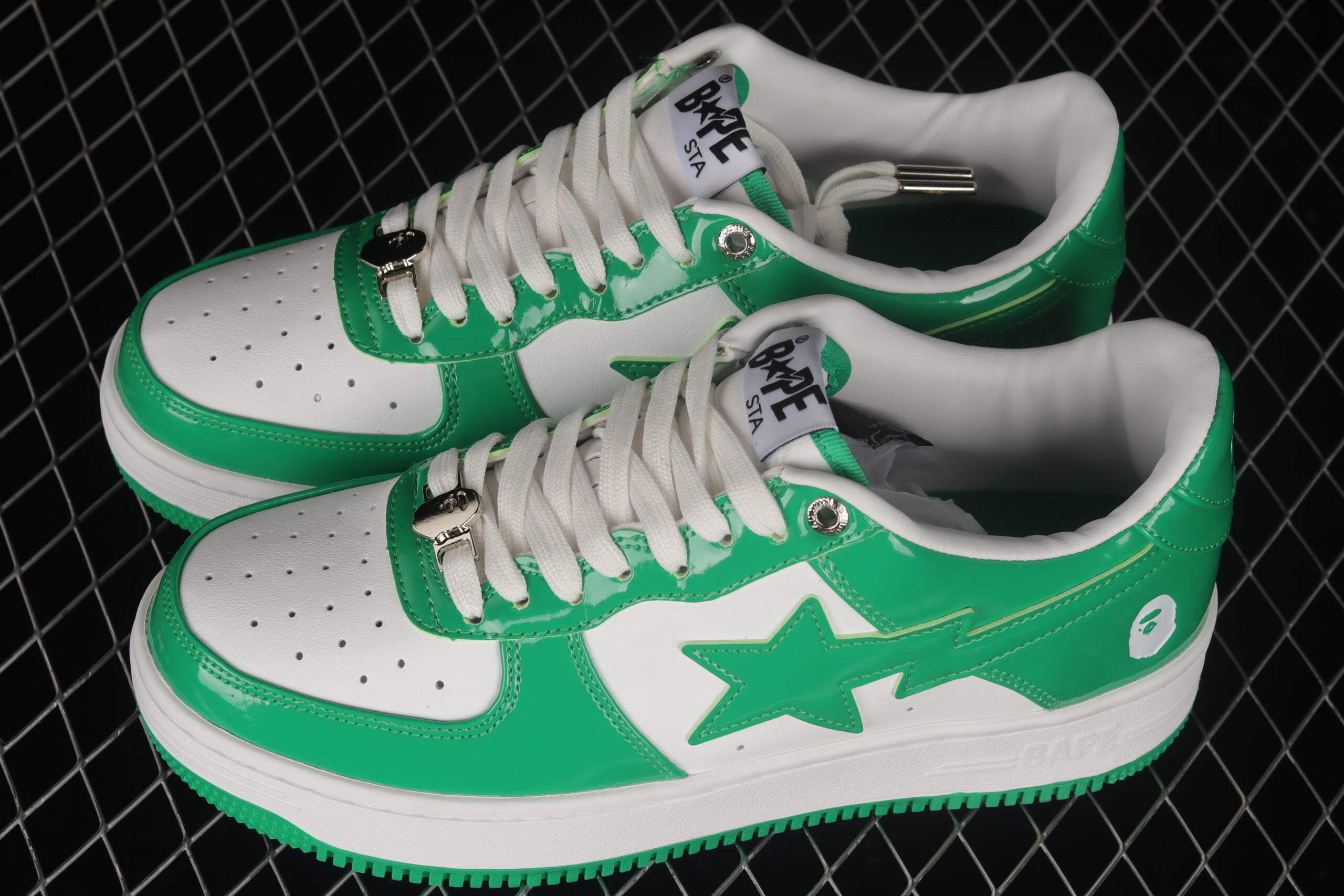 A Bathing Ape Bape STA “Tokyo” Low Green