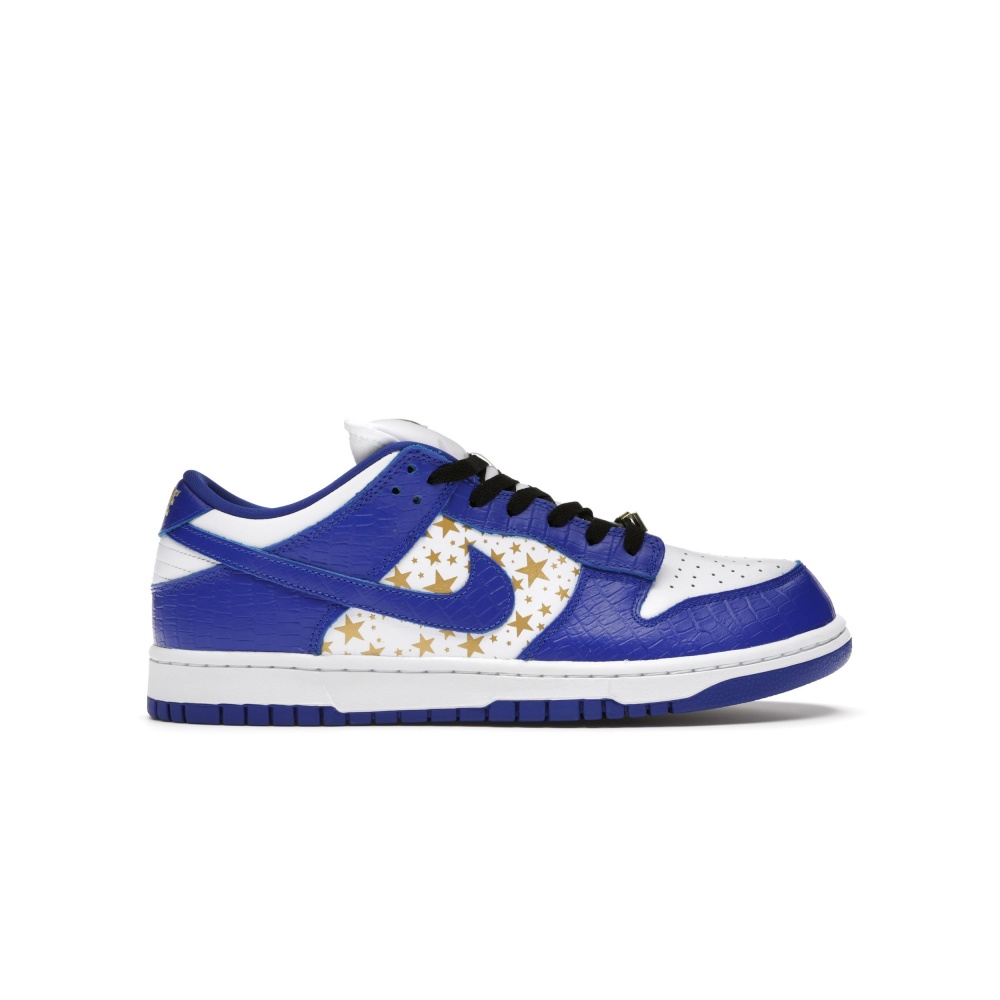 Nike SB Dunk Low, Supreme Stars Hyper Royal