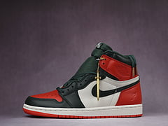 Air Jordan 1 Retro High OG SoleFly ‘Art Basel Sail’