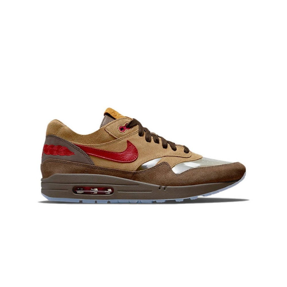 Nike Air Max 1 Kiss of death Grey Brown Orange