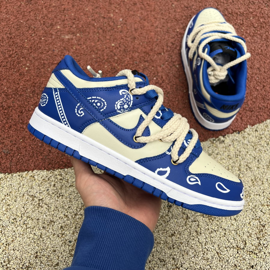 Nike SB Dunk Low Lot Red/White Paisleye 18